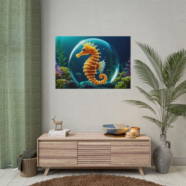 Seahorse Fantasy Art Poster