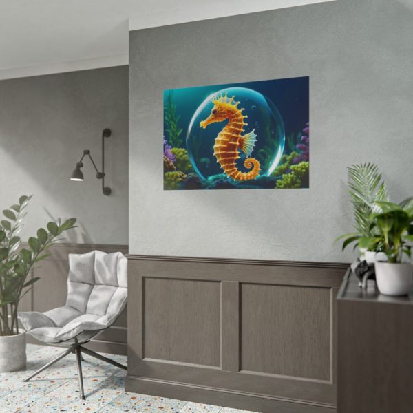 Seahorse Fantasy Art Poster