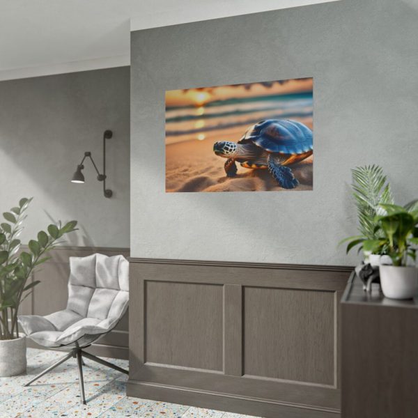 Marine Turtle Beach Sea Poster
