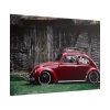 101875-87.jpg Red Old Beetle Car Poster