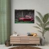101875-88.jpg Red Old Beetle Car Poster