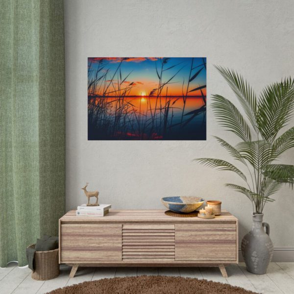 101875-93.jpg Scenic View Of The Lake Poster