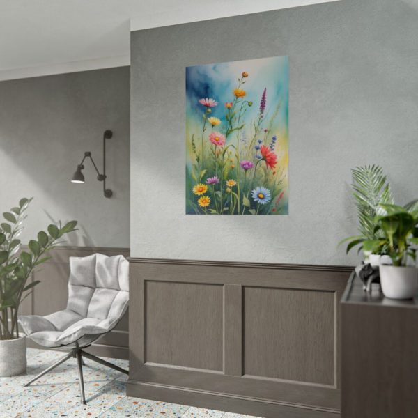 101894-109.jpg Field Of Wildflowers II Poster