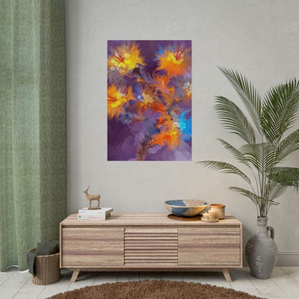 101894-113.jpg Abstract Flower Design Poster