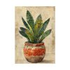 101894-130.jpg Snake Plant In Pot Art Poster