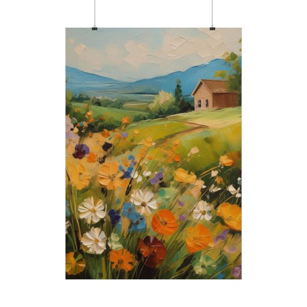 101894-136.jpg Flower Oil Painting Art Print Poster