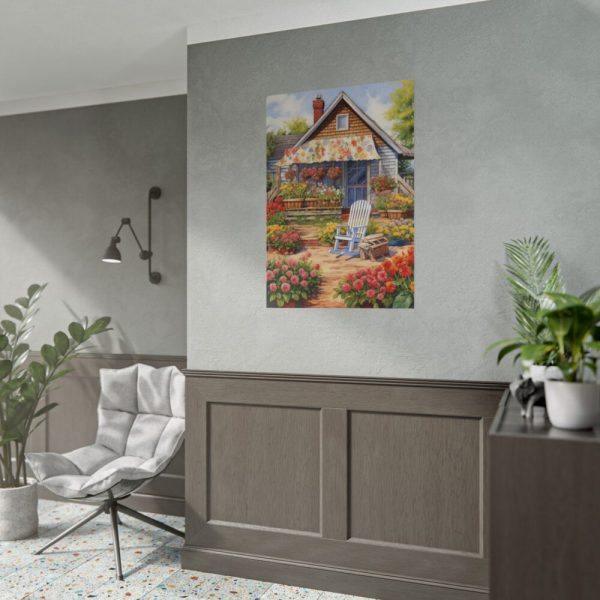 101894-149.jpg Country Garden Home Art Poster