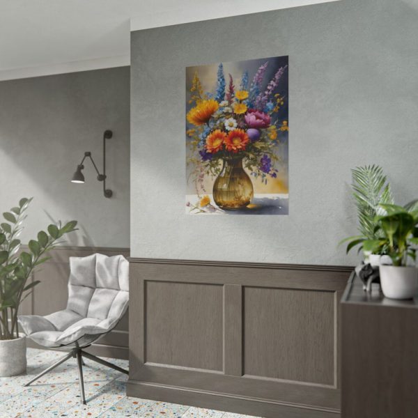 101894-159.jpg Wildflowers Still Life Art Poster