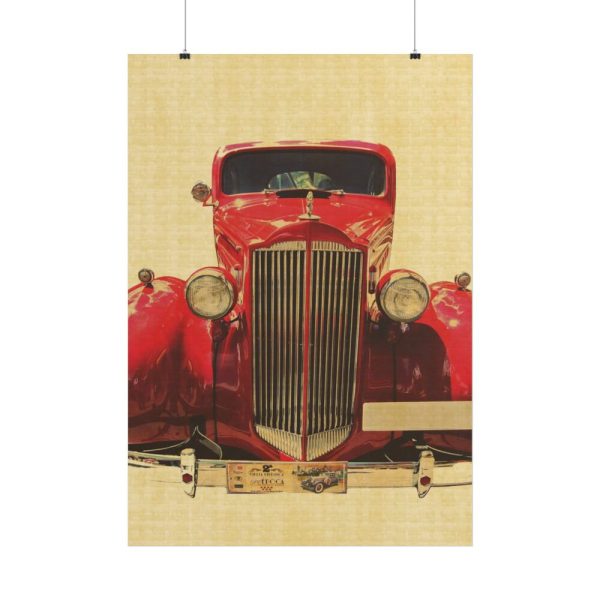 101894-16.jpg Car Vintage Red Poster
