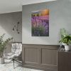 Lavender Flowers Field Poster