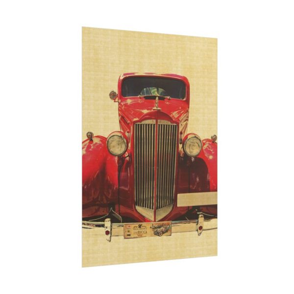 101894-17.jpg Car Vintage Red Poster