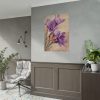 101894-189.jpg Saffron Flower Grunge Poster