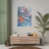 101894-193.jpg Blue Watercolor Flowers Poster