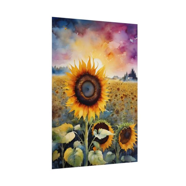 Sunflowers Nature Poster