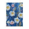 Blue Jean Embroidered Daises Poster