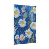 Blue Jean Embroidered Daises Poster