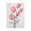 101894-256.jpg Sketch Art Tulips II Poster