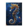 Seahorses in Ocean Water Poster