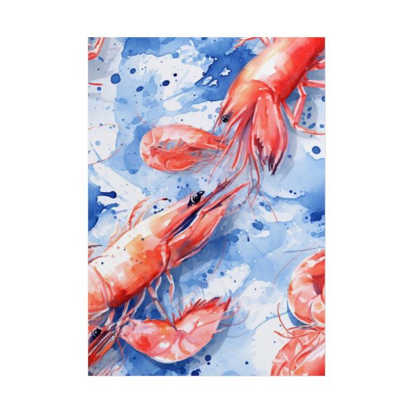 Seamless Lobster Nautical Poster