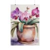 101894-271.jpg Orchid Flowers In Pot Poster