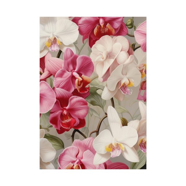 101894-275.jpg Vintage Orchid Seamless Poster