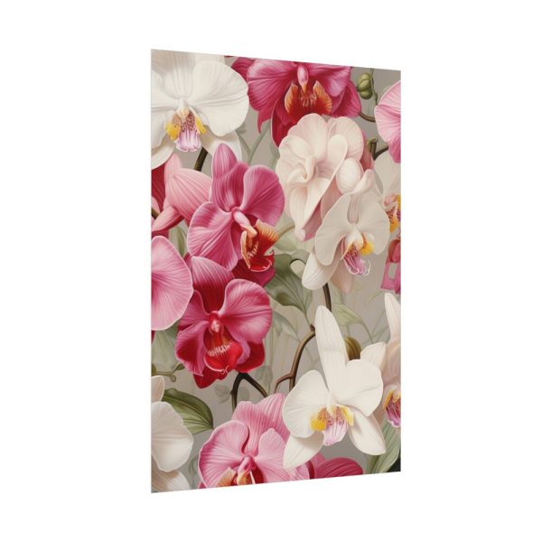 101894-277.jpg Vintage Orchid Seamless Poster