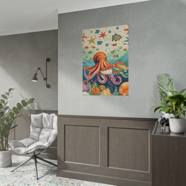 Whimsical Octopus Poster