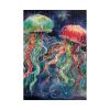 Christmas Jellyfish Nautical Poster