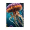 Jellyfish In An Aquarium Poster