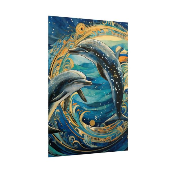 101894-317.jpg Dolphin Art Print Poster
