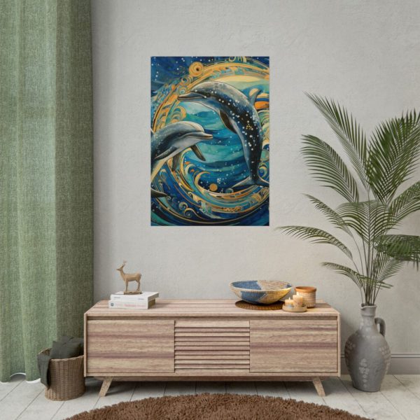 101894-318.jpg Dolphin Art Print Poster