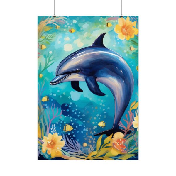 Porpoise Under the Sea Poster