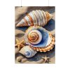 Starfish Sand Beach Art Poster