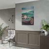 Close Up of a Vintage Car Poster