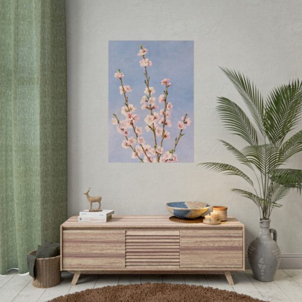 101894-68.jpg Plum Branches with blossoms Poster