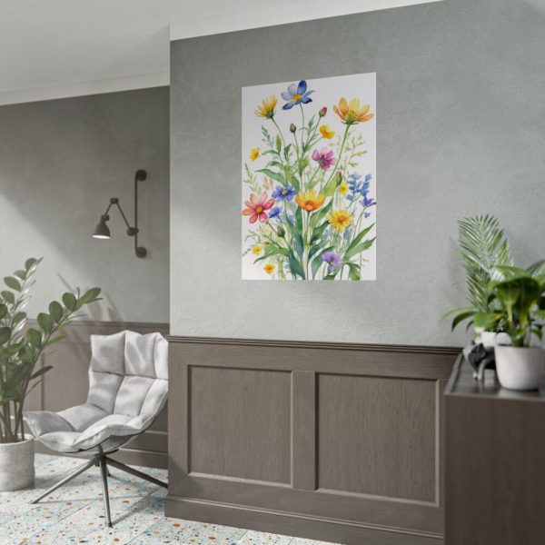 101894-99.jpg Field Of Wildflowers I Poster