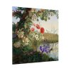102212.jpg Still Life Floral Wildflowers Wreath Standard Canvas