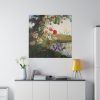 102212-3.jpg Still Life Floral Wildflowers Wreath Standard Canvas