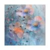 Blue Watercolor Flowers Standard Canvas