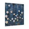 102212-36.jpg Blue Jean Embroidered Daises Standard Canvas