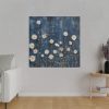 102212-38.jpg Blue Jean Embroidered Daises Standard Canvas