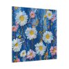 102212-40.jpg Blue Jean Embroidered Daises Standard Canvas