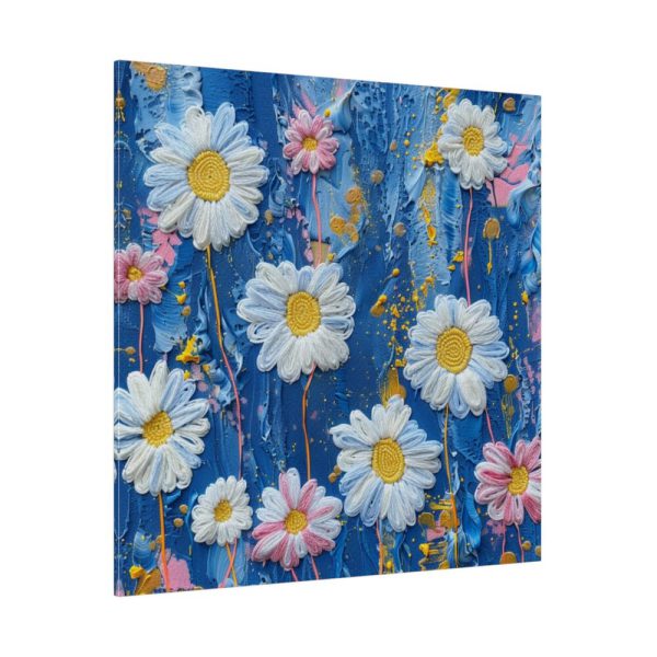 102212-40.jpg Blue Jean Embroidered Daises Standard Canvas