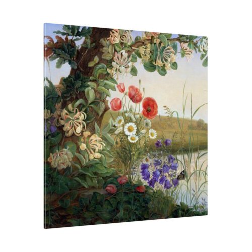 102212.jpg Still Life Floral Wildflowers Wreath Standard Canvas