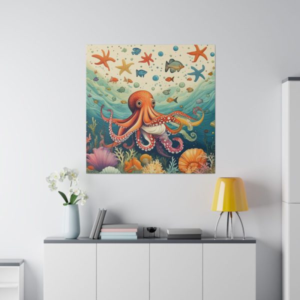 102212-63.jpg Whimsical Octopus Standard Canvas