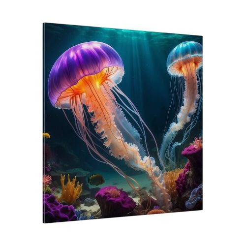 102212-64.jpg Swimming Jellyfish Standard Canvas