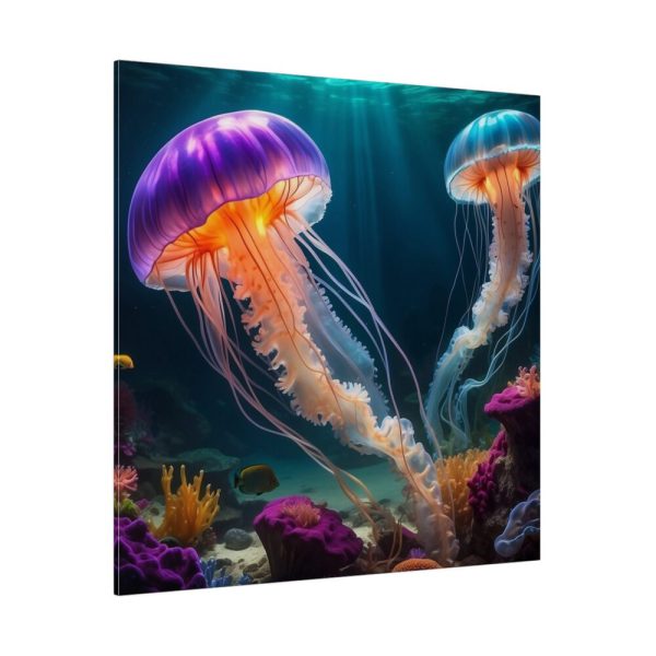 102212-64.jpg Swimming Jellyfish Standard Canvas