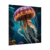 Jellyfish In An Aquarium Standard Canvas