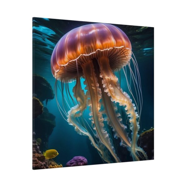 Jellyfish In An Aquarium Standard Canvas