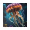 Jellyfish In An Aquarium Standard Canvas